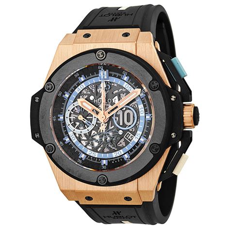 Hublot King Power Maradona Skeleton Dial Automatic Men's